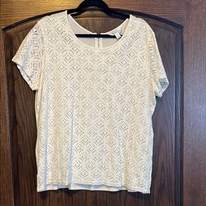 Elegant White Lace Top